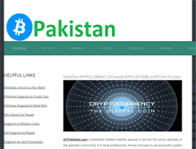 Tablet Screenshot of btcpakistan.com